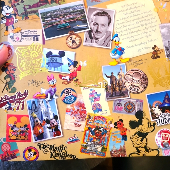 Disney Other Disney Memory Book Poshmark